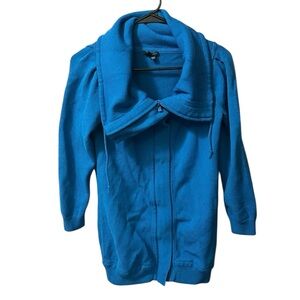 Theory Zip Cardigan Sweater Jacket PETITE